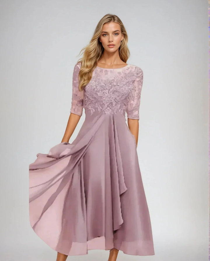 Aria Soft Lace Dress - Ariane Bay