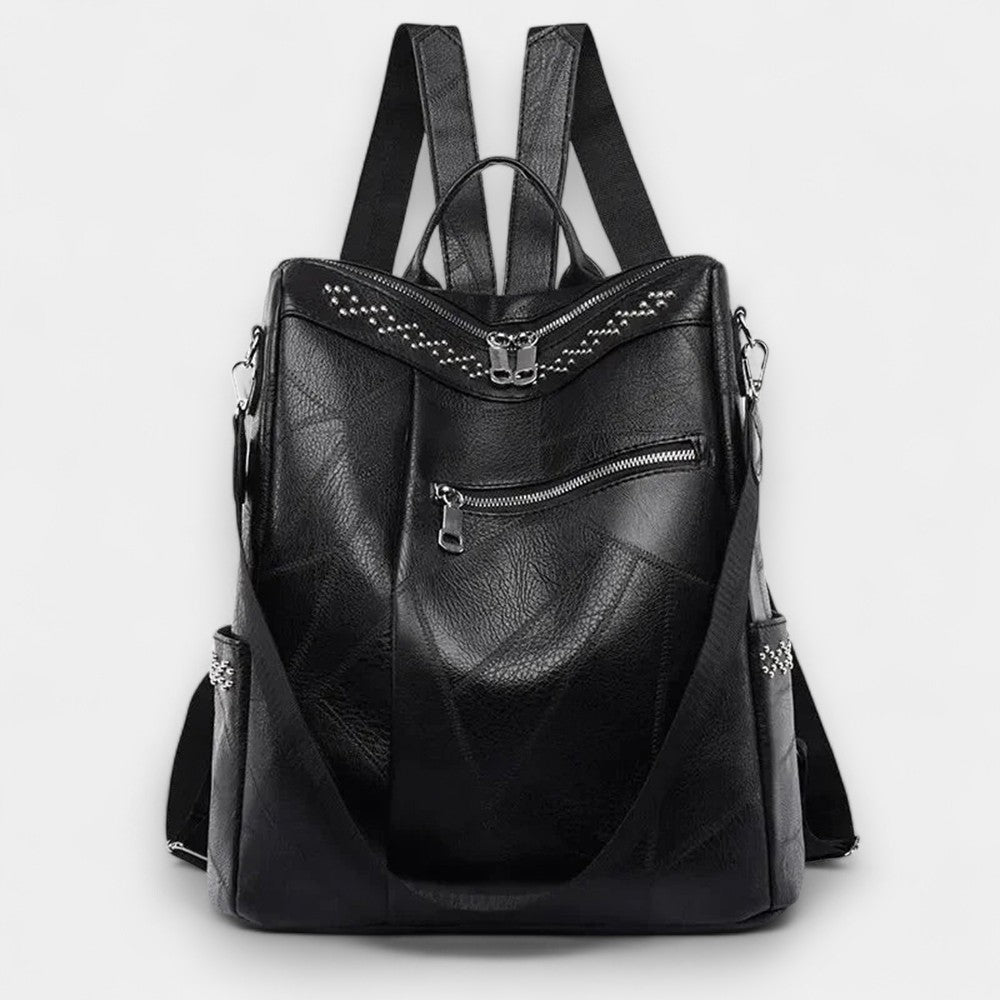 Clara Vintage Multi-Pocket Backpack - Ariane Bay