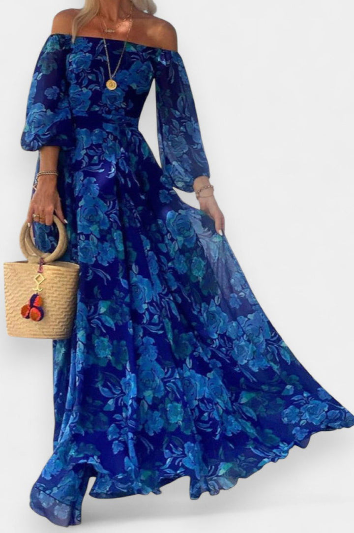 Eden Off-Shoulder Maxi Dress - Ariane Bay