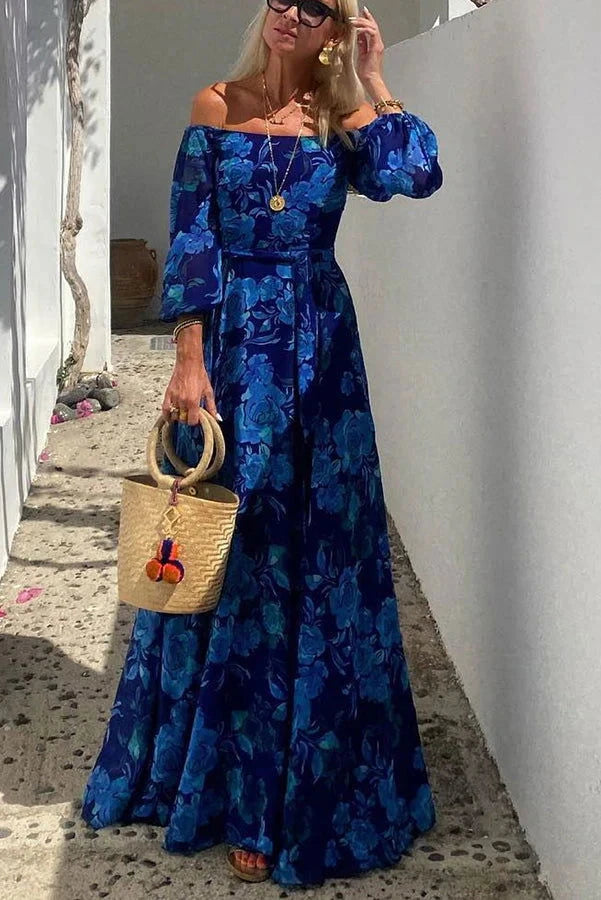 Eden Off-Shoulder Maxi Dress - Ariane Bay
