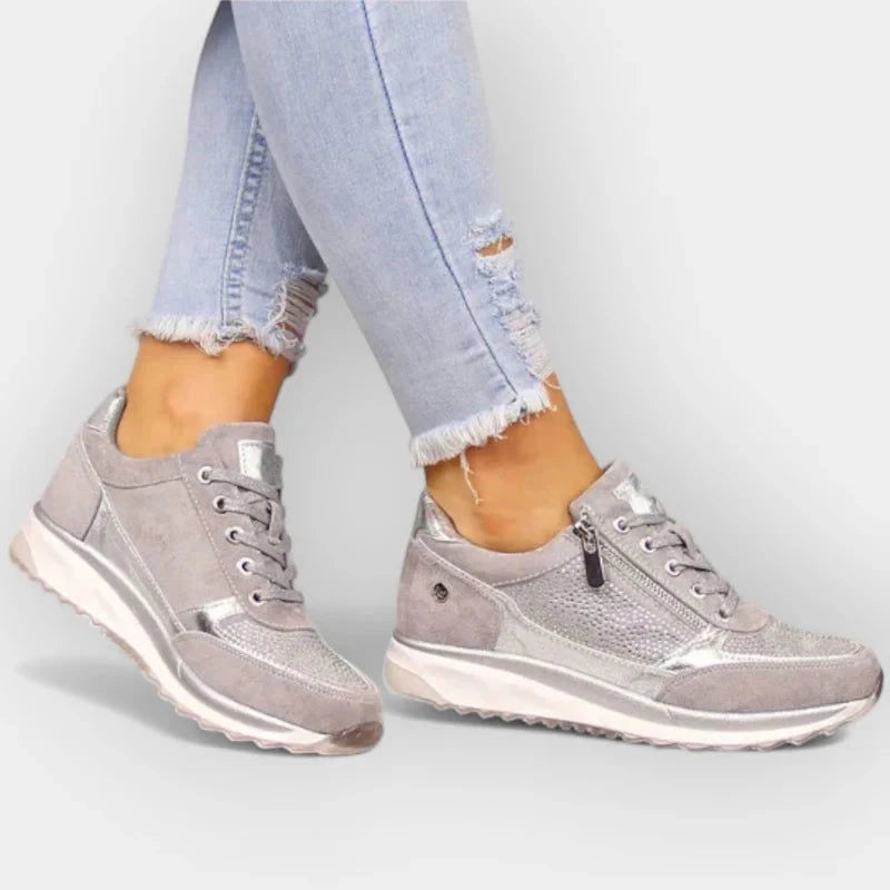 Elara Anatomic Sneakers with Zipper - Ariane Bay