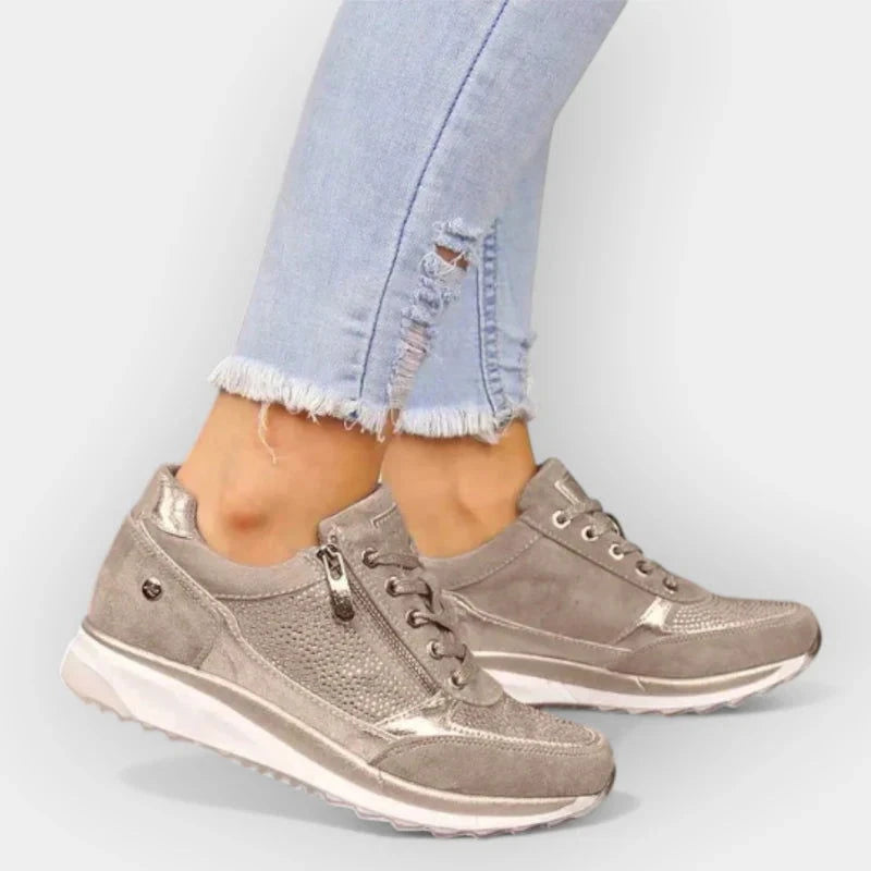 Elara Anatomic Sneakers with Zipper - Ariane Bay