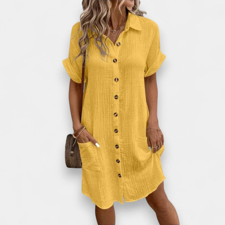 Elara Casual Polo Dress - Ariane Bay