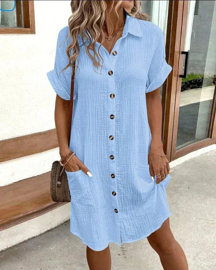 Elara Casual Polo Dress - Ariane Bay