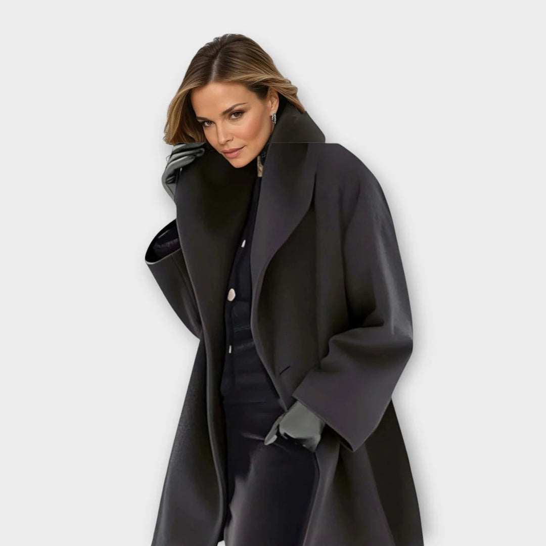 Haven Windproof Wool Coat - Ariane Bay