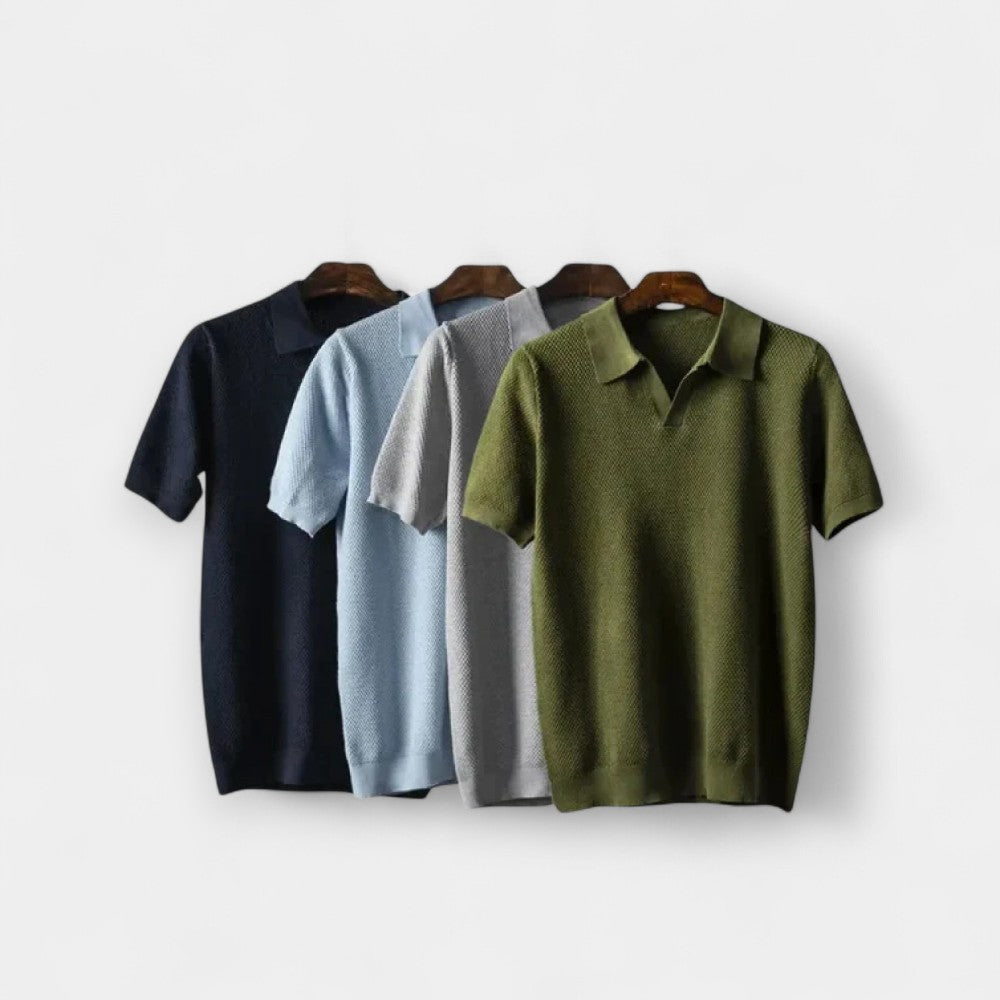 Iris Cotton Polo - Ariane Bay
