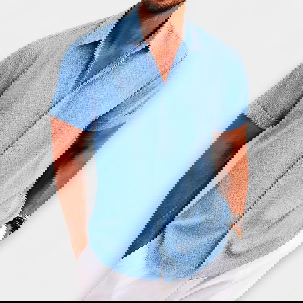 Jett Short-Sleeve Button-Up - Ariane Bay