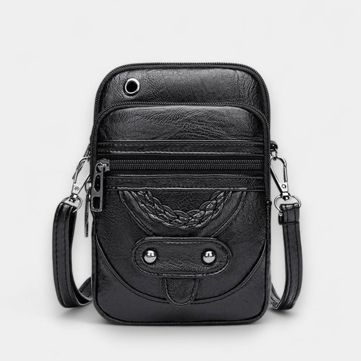 Mae Braided Vintage Crossbody Bag - Ariane Bay