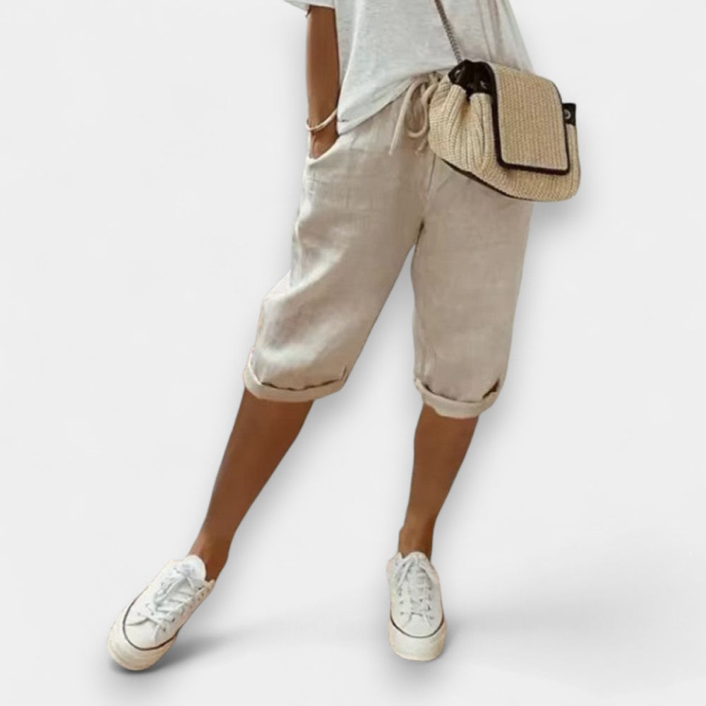 Noa Cotton Lounge Shorts - Ariane Bay