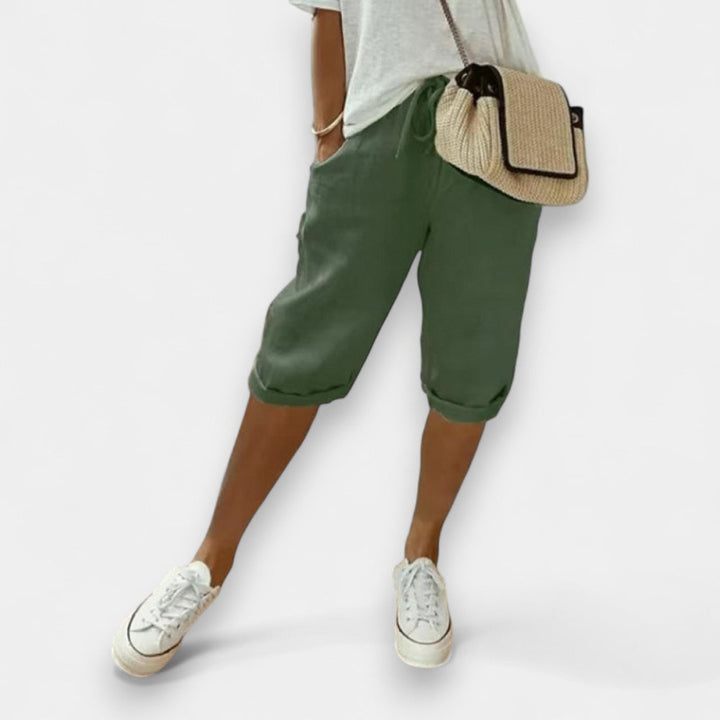 Noa Cotton Lounge Shorts - Ariane Bay