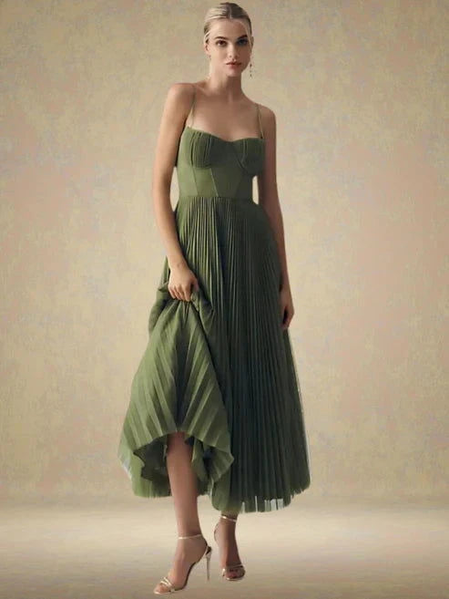 Nyra Emerald Evening Gown - Ariane Bay