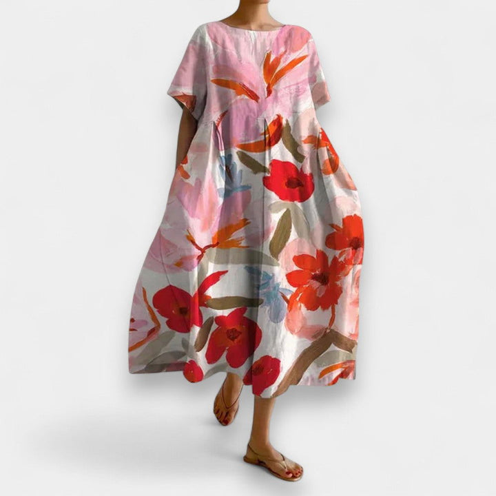 Opal Summer Floral Dress - Ariane Bay