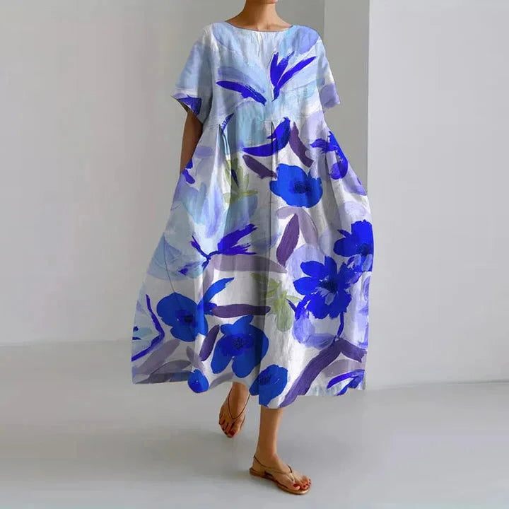 Opal Summer Floral Dress - Ariane Bay