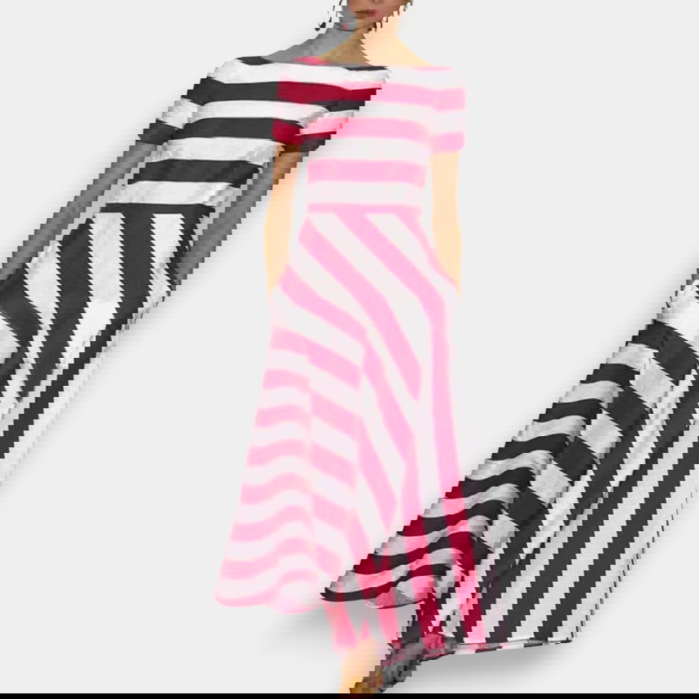 Sierra Striped Maxi Dress - Ariane Bay