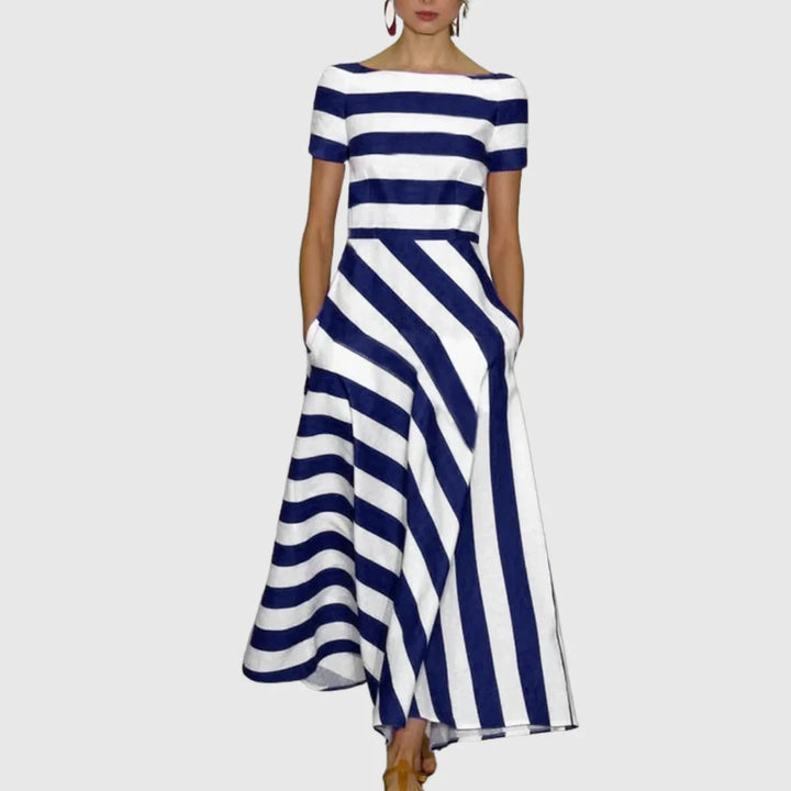 Sierra Striped Maxi Dress - Ariane Bay