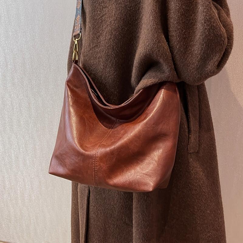 Sylas Vintage Leather Crossbody Bag - Ariane Bay