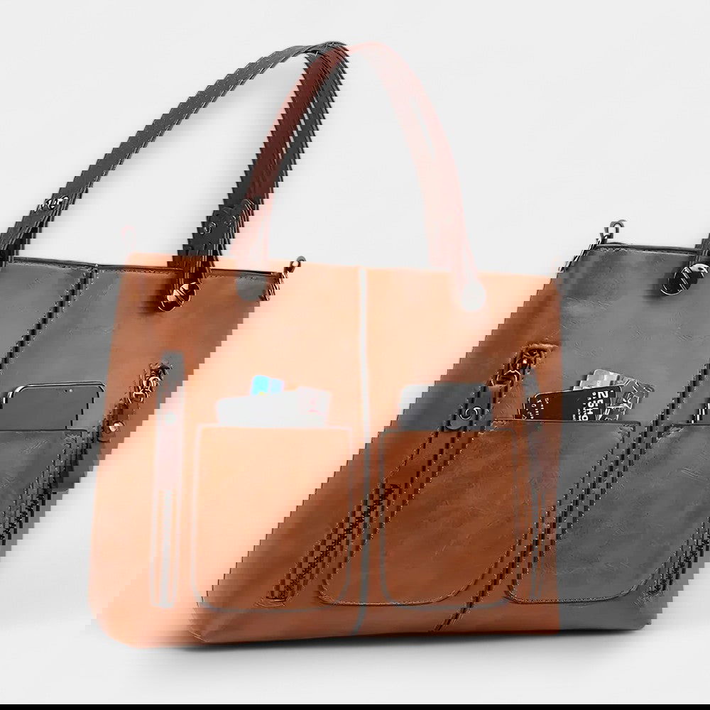 Veda Retro Leather Crossbody Bag - Ariane Bay