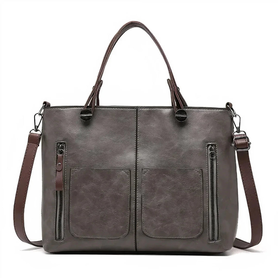 Veda Retro Leather Crossbody Bag - Ariane Bay