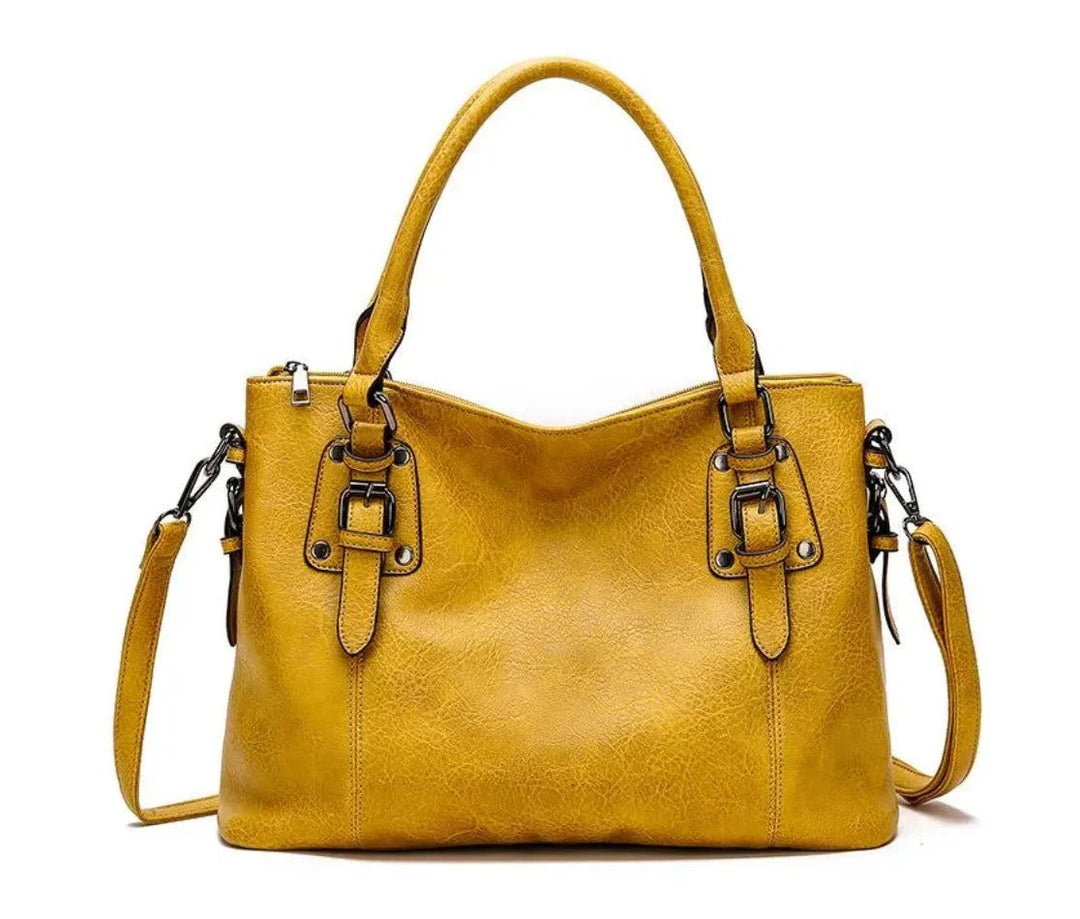 Vera Buckled Tote Bag - Ariane Bay
