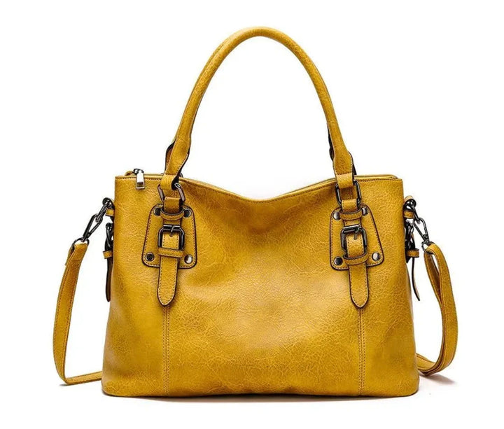 Vera Buckled Tote Bag - Ariane Bay