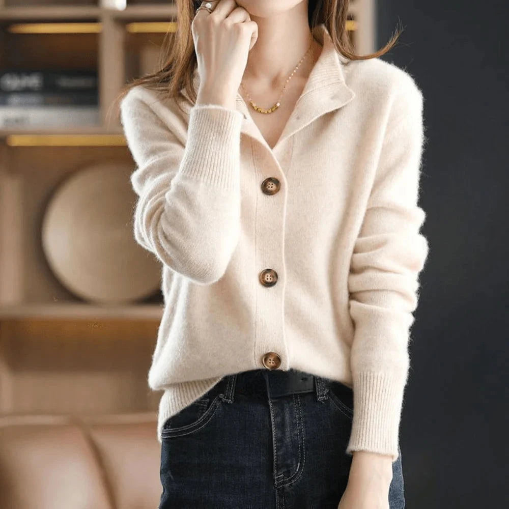 Willow Cashmere Knit Sweater - Ariane Bay